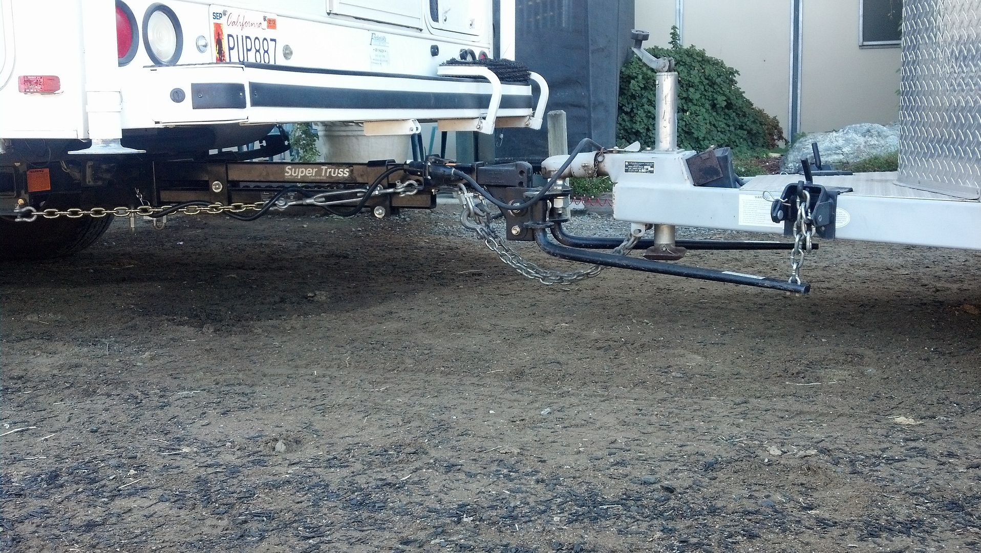 Open Roads Forum Truck Campers 24 Inch Hitch Extender Under The TC